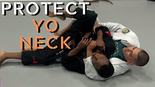 Brown Belt Sparring: Stay Calm and Protect Yo Neck