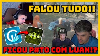 NÃO CONCORDOU!!!! LUQUETA FALOU TUDO SOBRE A IDA DO LUAN PARA O METROPELE!!!