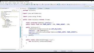 2 Java Swing Solitaire Deck