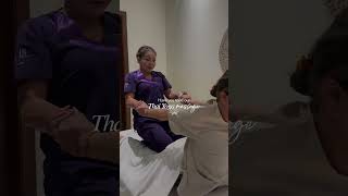 A massage that feels like yoga! #dubaispa #massage #thaimassage #relaxing #dubai #yoga #yogamassage
