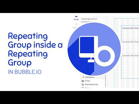 How To Have A Repeating Group Inside A Repeating Group In Bubble Io