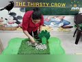 The Thirsty Crow 🐦‍⬛#Popular story for kids