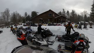 '24-'25 Old Forge Snowmobiling Jan 4 2025 - Trails improving; Colton's first ride!