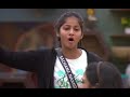 Big Boss Season 8 Tamil 19 Oct Food Fight between sachana and Anchitha