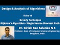 48  Dijkstra's Algorithm   Single Source Shortest Path