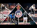 B-Girl JK47 vs B-Girl Macca & B-Girl Sunny vs B-Girl Macca | Red Bull BC One Cypher USA 2019