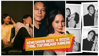 🛑 KEMESRAAN ARIEL \u0026 ROSSA TERTANGKAP KAMERA‼️ COCOK BANGET