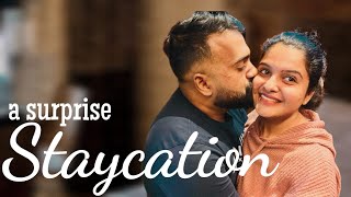 Husband surprised me with a staycation❤️Day in my life | Vacation vlog| Where did we go🤩