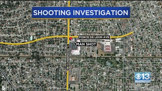 Man Shot Near Stockton Gas Station