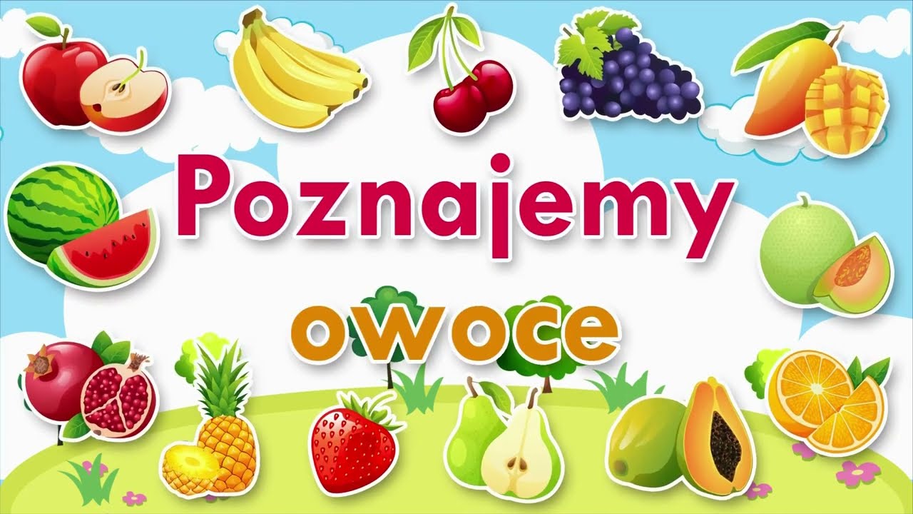 Nauka Owoców Dla Dzieci I Bajka Edukacyjna I Poznajemy Owoce I ...