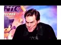 jim carrey does the grinch face