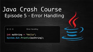 Java crash course - Episode 5 Error Handling | How to make a minecraft client for 1.21