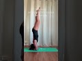 Headstand Sirsasana variation with lotus legs | Sirsasana with Padmasana legs #shorts