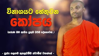 කෝපය පාලනය කිරීමේ ක්‍රම 5ක් - Ven Galagama Kusala Dhamma Thero | Karma