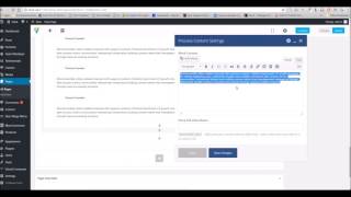 Stack WordPress Theme - Process Block Overview