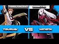 Under Night In Birth 2 Netplay Tournament Tsurugi vs Vatista (Therealtomclancy vs Jasson Luna) UNI 2