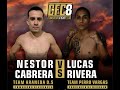 #CFCVIII NESTOR CABRERA VS  LUCAS RIVERA