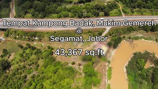 [Owner Auction™] 43,367 sq.ft Agricultural Land in Johor: Next to Segamat River & Jalan Muar