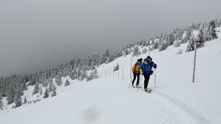 Přechod Krkonoš na skialpech II