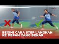 Tutorial Langkah Kaki Ketika Mengambil Bola Depan