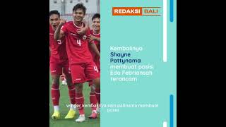 Kabar buruk menghampiri 5 pemain Timnas Indonesia yang segera di depak dari sekuad merah putih asuha