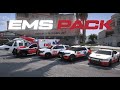 EMS pack unbadged | Los Santos EMS Pack | Fivem cars