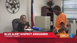 Texas Blue Alert suspect's bond set at $1.3 million after tense arraignment hearing