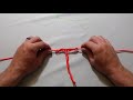 how to tie a twisted dropper loop