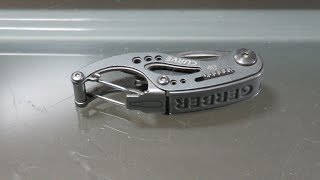 GERBER CURVE : Unique Keychain Multi-Tool with Tool Locking !