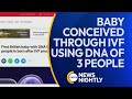 Baby in the UK Conceived Through IVF Using DNA of 3 People | EWTN News Nightly