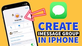 How to Create iMessage Group in iPhone I Rename iMessage Group in iPhone I iPhone Tips