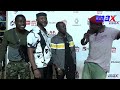 elvis ahorgah confronted by a member on the ghana armed forces team on fight night 2