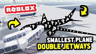 The SMALLEST Plane with DOUBLE JETWAYS in Cabin Crew Simulator