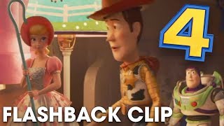 Toy Story 4 "FLASHBACK" Clip ft. Bo Peep, Woody, and Buzz
