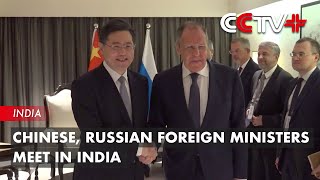 Chinese, Russian FMs Meet in India