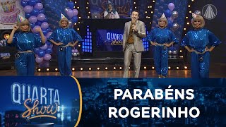 Muita brincadeira e diversão no especial de aniversário do Rogerinho