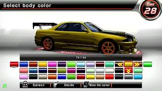 湾岸ミッドナイト6RR R33 All color!