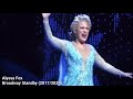 frozen on broadway different elsas quick dress change compilation let it go