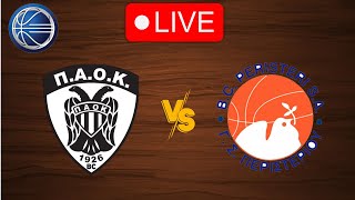 🔴 Live: PAOK vs Peristeri | Live Play By Play Scoreboard