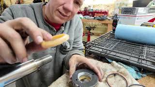 Detailed Bobcat hydraulic cylinder rebuild step by step guide with common tools *satisfying*