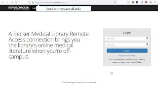 Using the Proxy Server to Access Resources Remotely