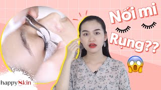 LẦN ĐẦU NỐI MI và các điều cần lưu ý | EYELASH EXTENSIONS \u0026 NOTICES I Happy Skin