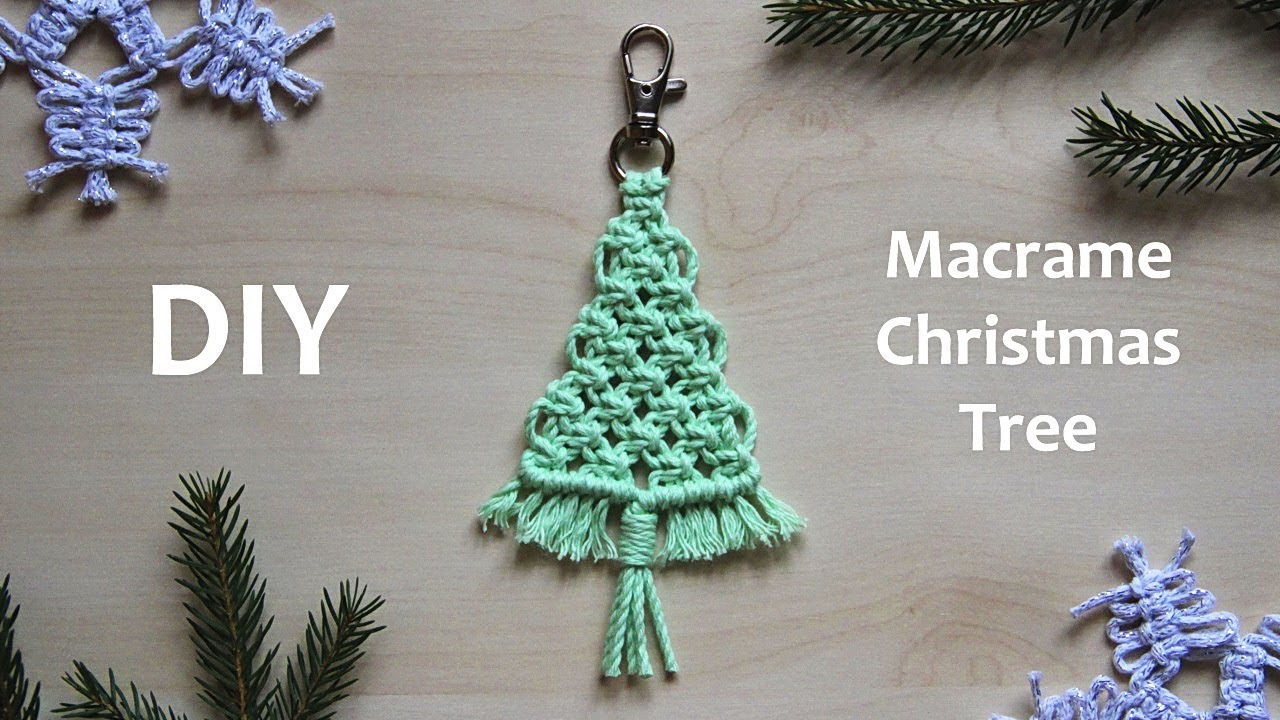 Diy Macrame Christmas Tree Tutorial Diy Christmas Tree Christmas