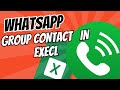 How to export Whatsapp group contacts in Excel (Step By Step) 2025