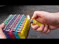 EXPERIMENT CAR VS RAINBOW TOOTHPASTE