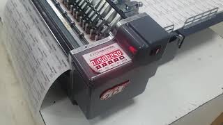 sticker half cutting machine automatic MC 320 by GB TECH INDIA +919810659949