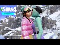 We Climbed to the Peak of Mt. Komorebi! | The Sims 4 Snowy Escape LP #6