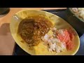 【ゆで太郎】錦糸公園前店　朝からカレー祭りの始まりでぃ　朝食カレーライス温そば　カレールー