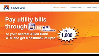 Earn while Paying Utility Bills through ATM \u0026 myABL Digital Banking