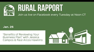 Rural Rapport: Benefits of reviewing your business plan